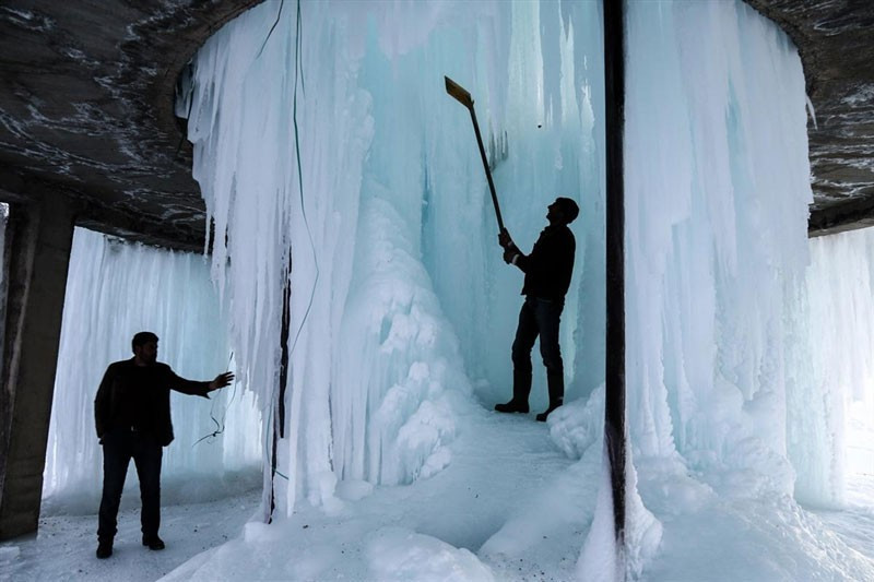 Su deposu bu kulesi oldu Van'dan muhteşem görüntüler - Resim: 3