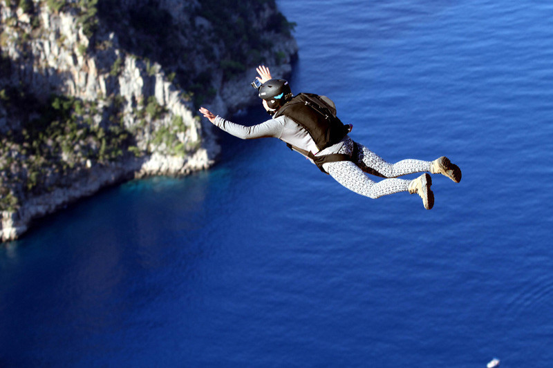 330 metreden Kelebekler Vadisi'ne atladılar - Resim: 2