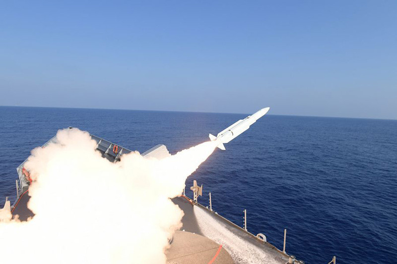 Güdümlü füzelerle gemi batırıldı TSK paylaştı - Resim: 1