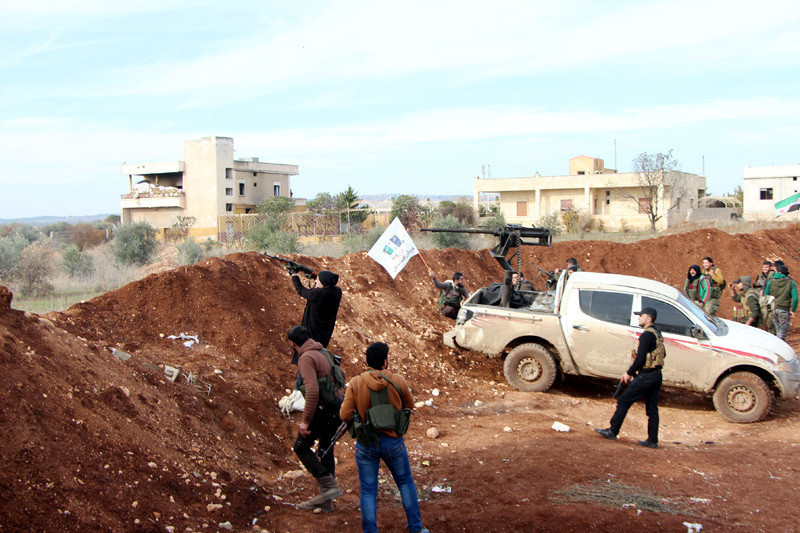 Afrin operasyonu için muhalifler siperde - Resim: 1