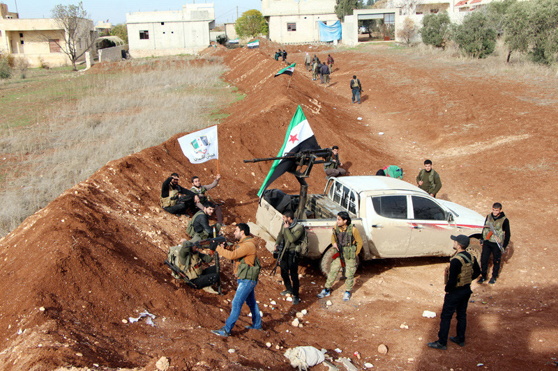 Afrin operasyonu için muhalifler siperde - Resim: 3