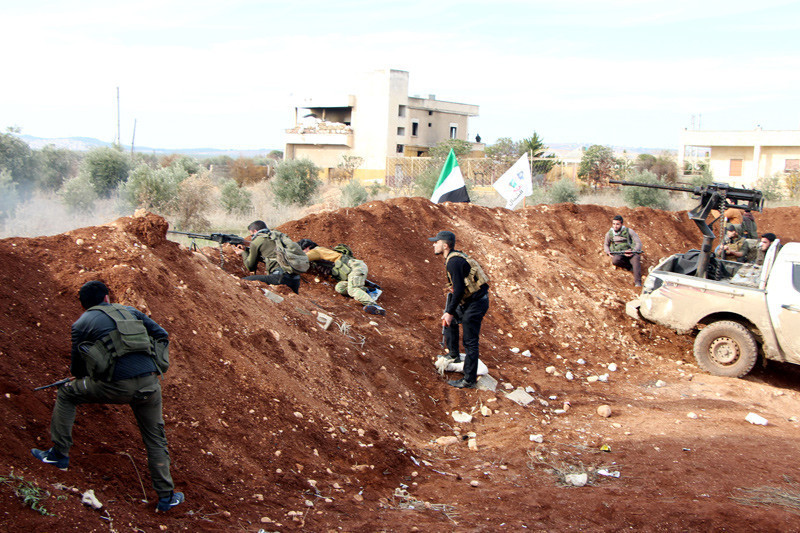 Afrin operasyonu için muhalifler siperde - Resim: 4