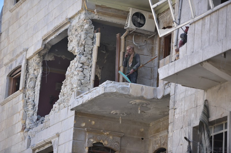 DEAŞ sonrası El Bab sokakları böyle görüntülendi - Resim: 4