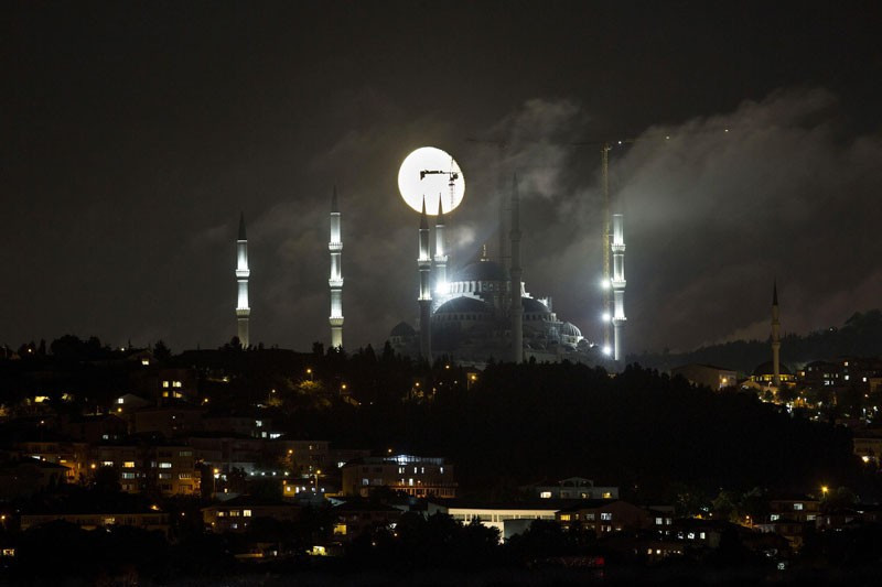 Çamlıca Camii adım adım yükseliyor son haline bakın - Resim: 3