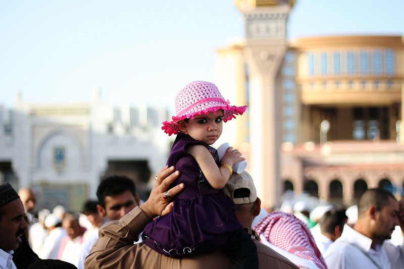 Medine bayram namazı için Hz.Muhammed'in huzuruna akın etti! - Resim: 3