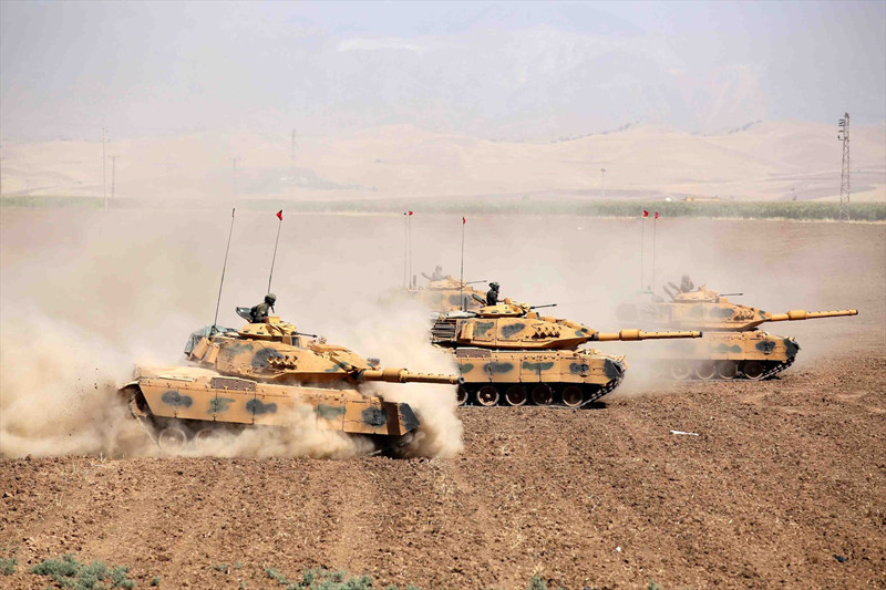 TSK Habur sınırında tatbikatın seviyesini yükseltti - Resim: 1