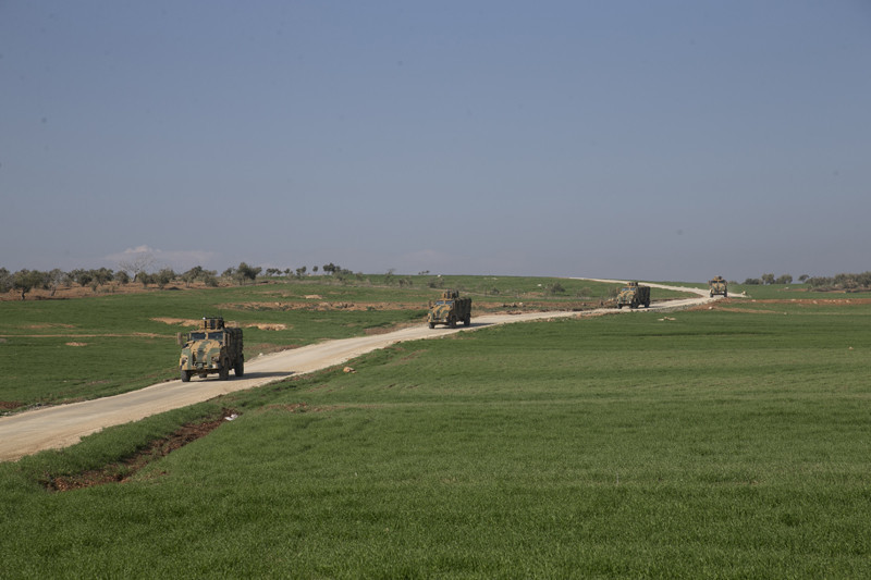 Türkiye 'tepelerine mi iniyor?' Sınırdan sıcak görüntü - Resim: 1