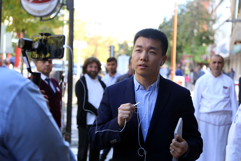 Maraş dondurmasının hikayesi Çin Merkezi Televizyonu'nda  - Resim: 1