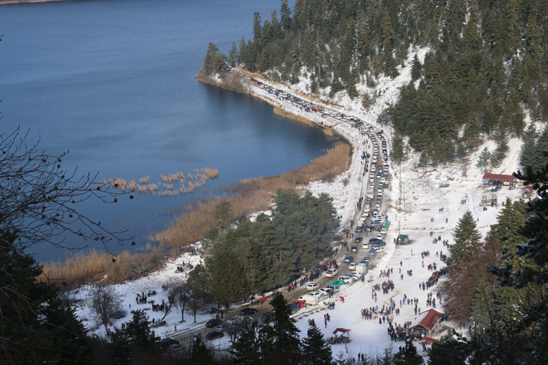 Abant Tabiat Parkı kaçamağı çileye dönüştü - Resim: 1