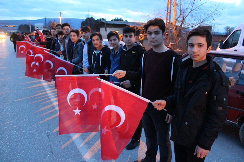 Niksar'da Afrin gazisine sürpriz karşılama - Resim: 3