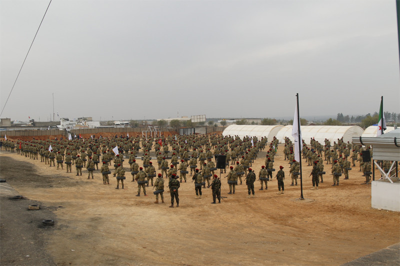 400 Afrinli Kürt Zeytin Dalı Harekatı'na katıldı - Resim: 2