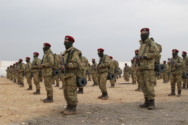 400 Afrinli Kürt Zeytin Dalı Harekatı'na katıldı - Resim: 3