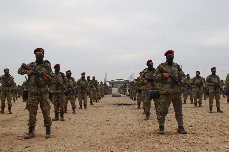 400 Afrinli Kürt Zeytin Dalı Harekatı'na katıldı - Resim: 4