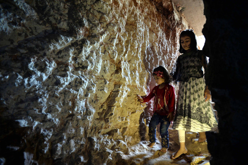 İdlib’de evlerin altı sığınağa dönüştürüldü  - Resim: 4