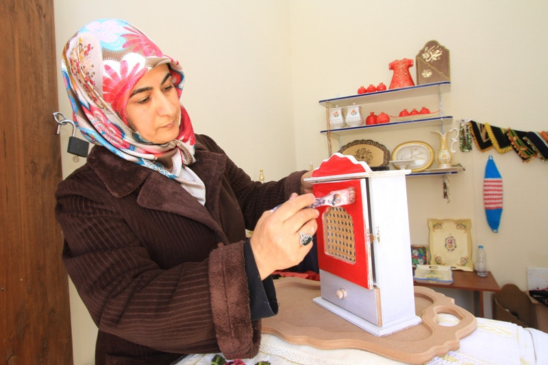 Cahit Altunay elişi sergisini gezdi - Resim: 3