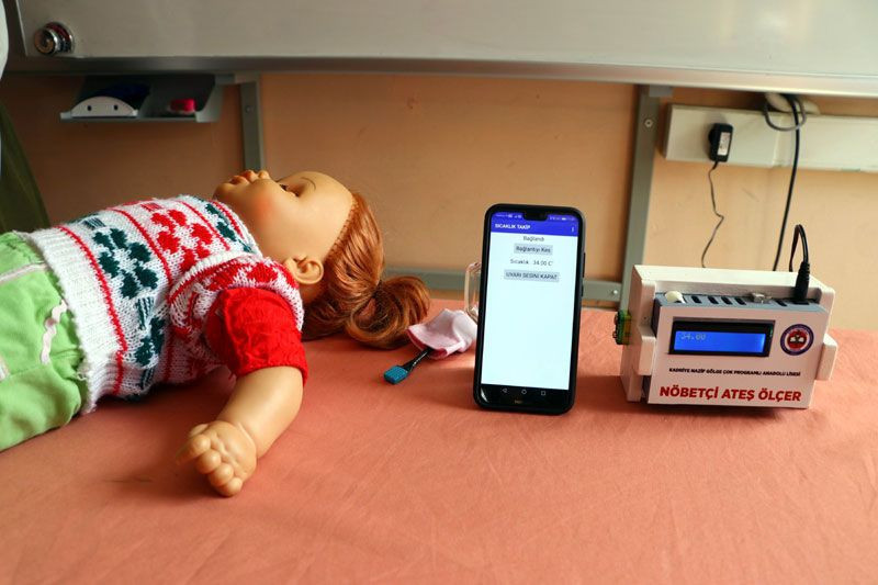 Annelerin gece nöbetine son verin buluş liseliler geliştirdi - Resim: 1