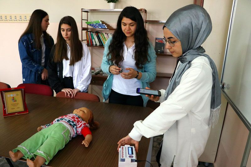 Annelerin gece nöbetine son verin buluş liseliler geliştirdi - Resim: 2