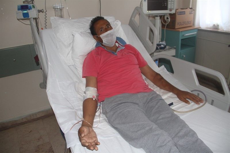 Elazığ'da yaşayan 47 yaşındaki adam 14 yıl sonra ilk defa su içti - Resim: 1