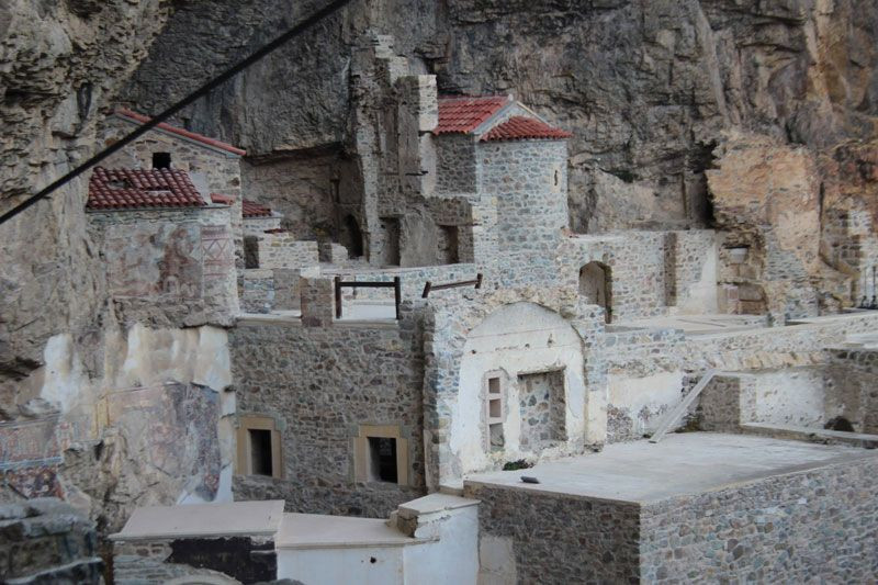 Sümela Manastırı'nda tarihi sır meğer kadın rahipler - Resim: 1