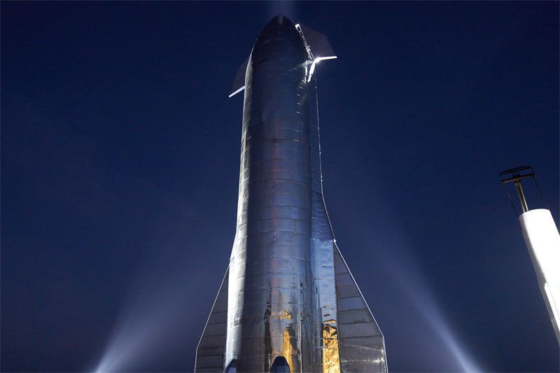 Elon Musk Ay'a ve Mars'a insan taşıyacak "Starship"i tanıttı - Resim: 1