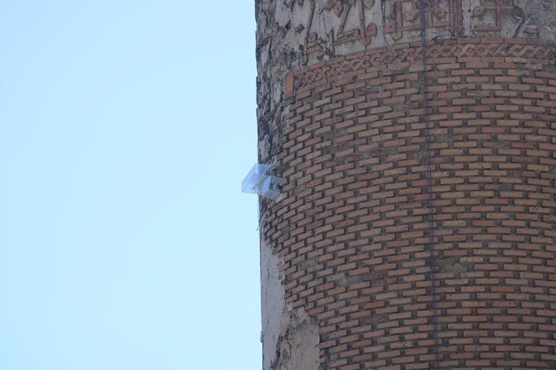 Sivas'ta 832 yıllık Ulu Cami'nin eğri minaresinin sırrını sensörler cözecek - Resim: 4