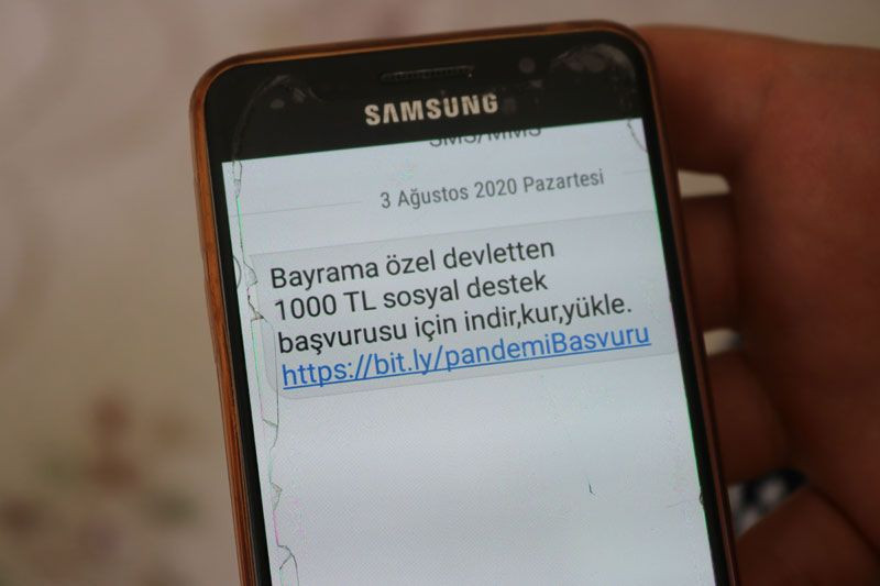 Diyarbakır'da telefonuna gelen 'bayram yardımı' linkini tıkladı bütün parasından oldu - Resim: 2
