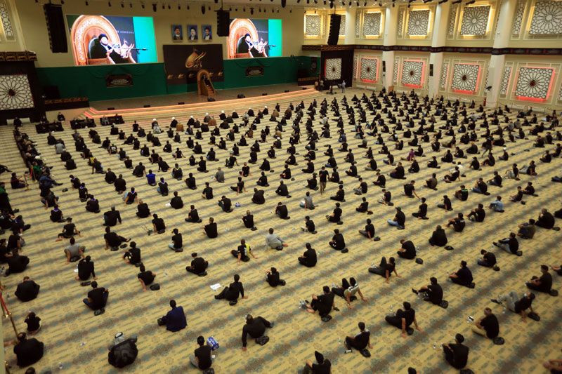 Irak'ta koronavirüs önlemleri eşliğinde Muharrem Matemi! - Resim: 1