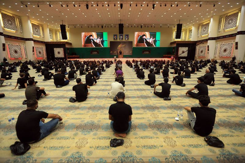 Irak'ta koronavirüs önlemleri eşliğinde Muharrem Matemi! - Resim: 3