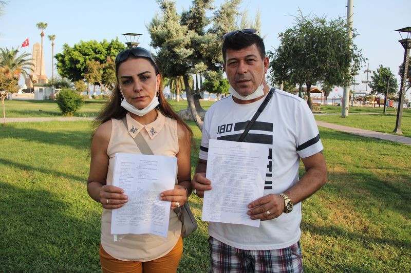 Bu çift Mersin'deki bir parkta hayatlarının en pahalı uykusunu uyudular - Resim: 1