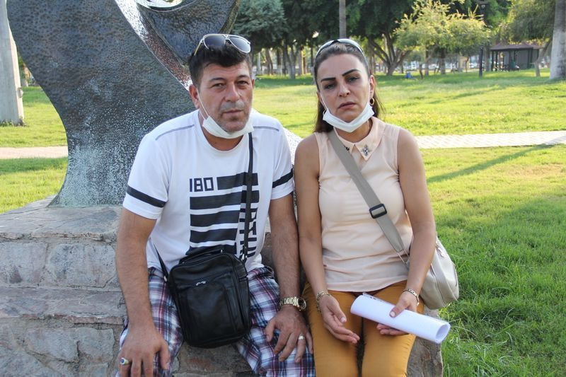 Bu çift Mersin'deki bir parkta hayatlarının en pahalı uykusunu uyudular - Resim: 4