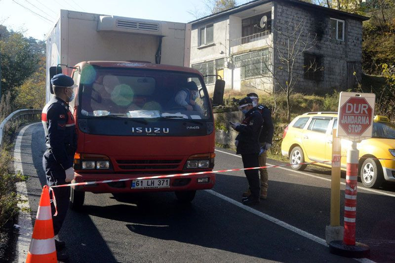 Trabzon'da karantinayı duyan mahalleden apar topar kaçtı - Resim: 2