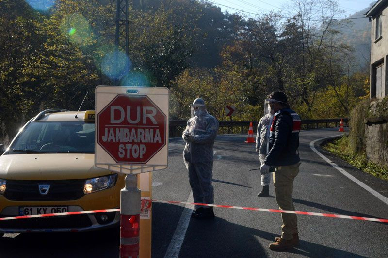 Trabzon'da karantinayı duyan mahalleden apar topar kaçtı - Resim: 4