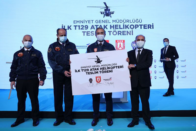 Emniyet Genel Müdürlüğünün ilk T129 Atak helikopteri teslim edildi - Resim: 2