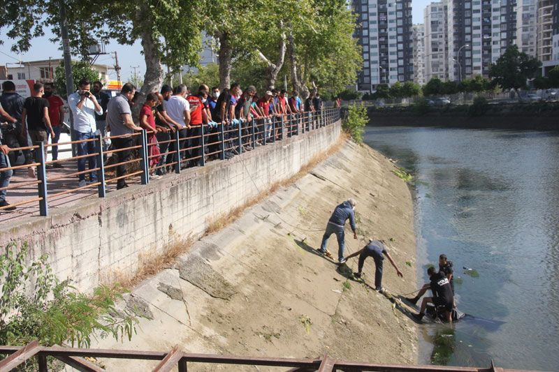 Adana'da kaybolan genç ölü bundu ceset çıkarılırken yakınları gözyaşlarına boğuldu - Resim: 3
