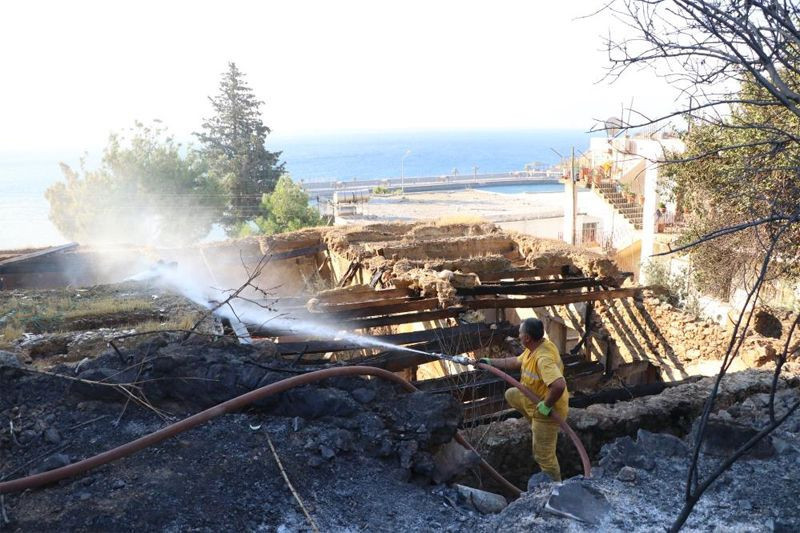 Mersin'deki orman yangını! Hamide Teyze gözyaşlarına boğuldu - Resim: 3