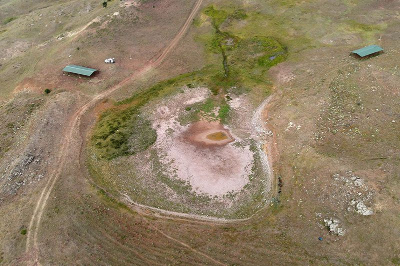 Gümüşhane'deki Dipsiz Göl “Dipsiz Çöl” oldu! Ardık dibi görünüyor - Resim: 4