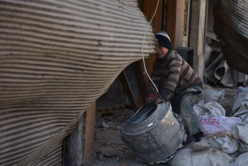 DEAŞ sonrası El Bab sokakları böyle görüntülendi - Resim: 3