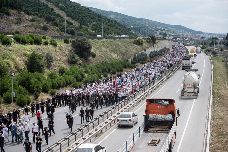 Kemal Kılıçdaroğlu nerede? Yürüyüşte bir ilk yol kapatıldı ve... - Resim: 2
