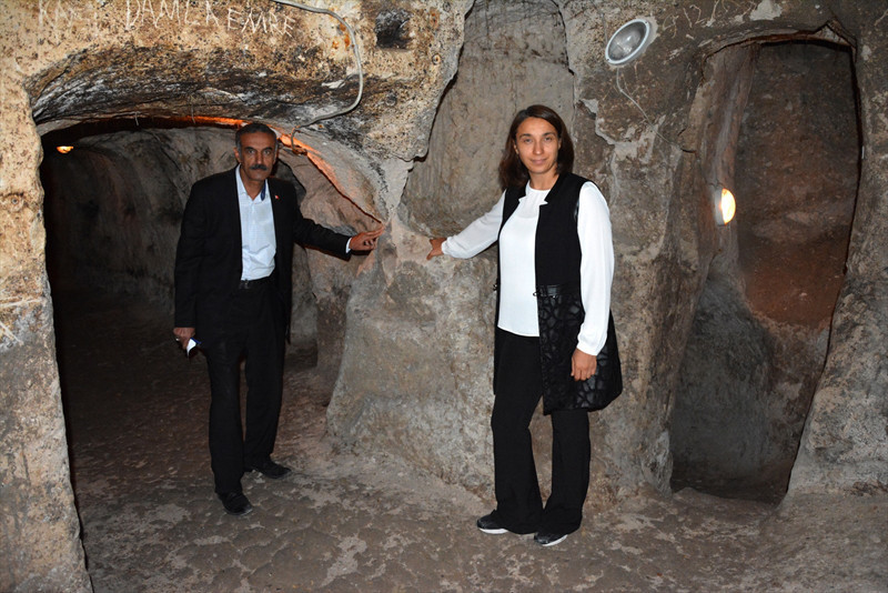 Kırşehir'de 1800 yıllık yer altı şehrinde 16 oda keşfedildi - Resim: 2