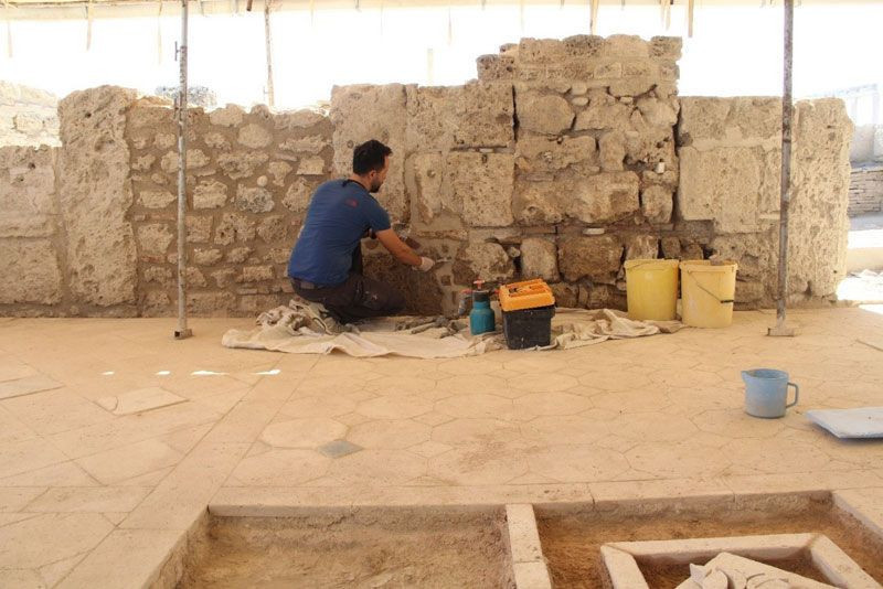 Denizli'de Roma İmparatoru Nero'nun heykeline ait mermer baş bulundu - Resim: 2