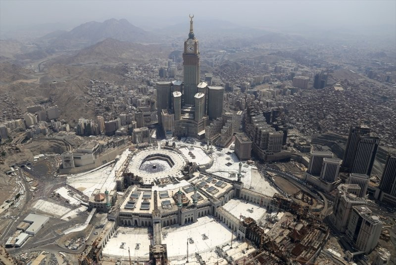 Kabe-i Muazzama havadan görüntülendi - Resim: 3