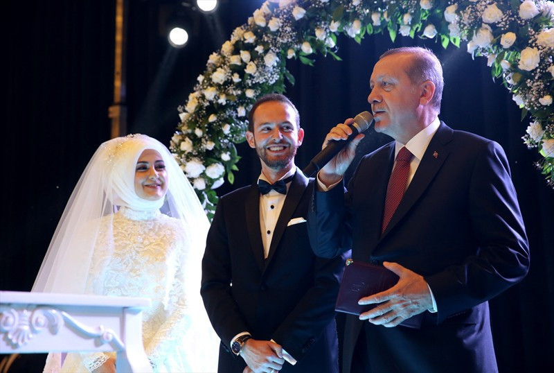 Cumhurbaşkanı Erdoğan nikah şahidi oldu - Resim: 3