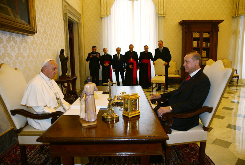 Erdoğan-Papa görüşmesinden bomba detay! Masada ikisi de... - Resim: 2