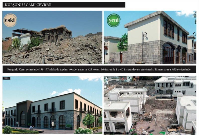 PKK'nın tahrip ettiği Sur'daki değişim göz kamaştırdı  - Resim: 2