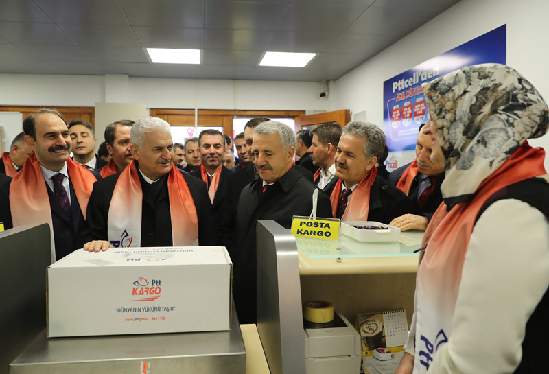  Yıldırım'dan El Bab'daki PTT şubesine kargo - Resim: 4