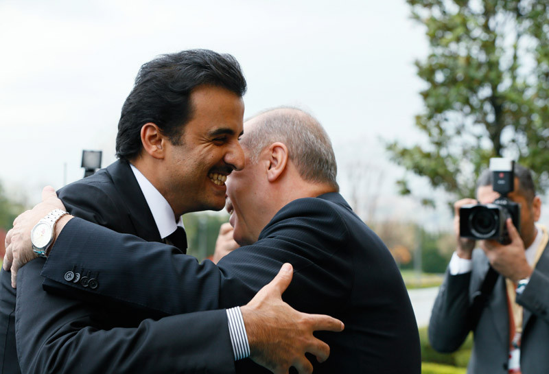 Cumhurbaşkanı Erdoğan Katar Emiri ile bir araya geldi - Resim: 1