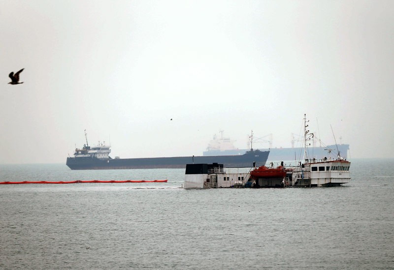 Zeytinburnu'nda batan gemiden ilginç görüntüler - Resim: 4