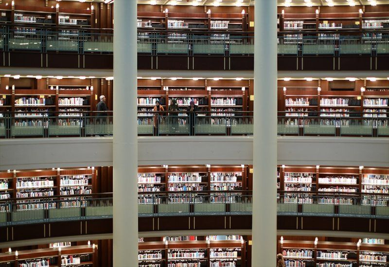 Millet Kütüphanesi'ne ziyaretçi akını! İçerden ilk fotoğraflar hayran bıraktı - Resim: 1