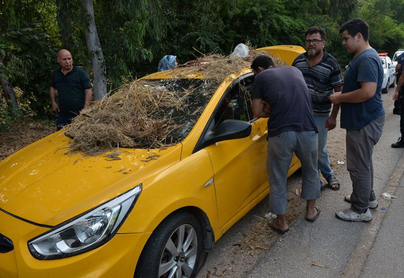 Adana'da yeni aldığı otomobili hacizli çıkınca çıldırdı - Resim: 1