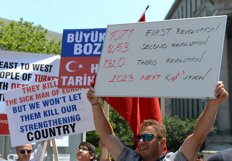 Erdoğan'a ABD'den destek mitingi - Resim: 2